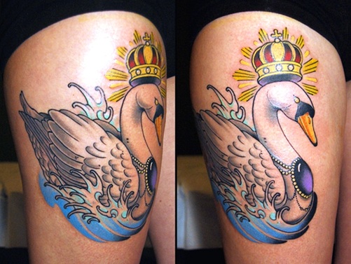 9 Awesome Swan Tattoo Design Ideas With Meaning