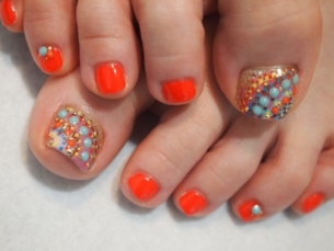 Crafty Pedicure Nail Art Designs