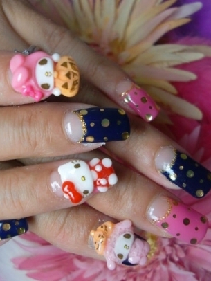 Super-Cute Japanese Nail Art Ideas