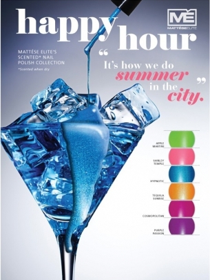 Mattése Elite Cocktail-Scented Nail Polish Collection