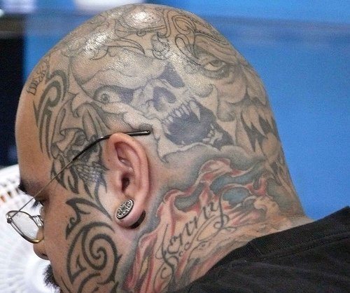 9 Most-Liked Head Tattoos for Women and Men