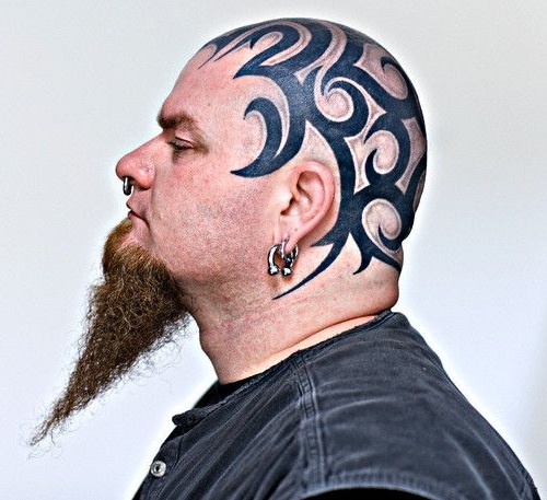 9 Most-Liked Head Tattoos for Women and Men
