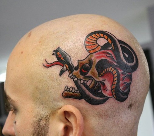 9 Most-Liked Head Tattoos for Women and Men