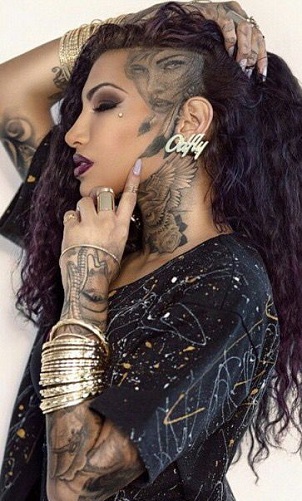 9 Most-Liked Head Tattoos for Women and Men