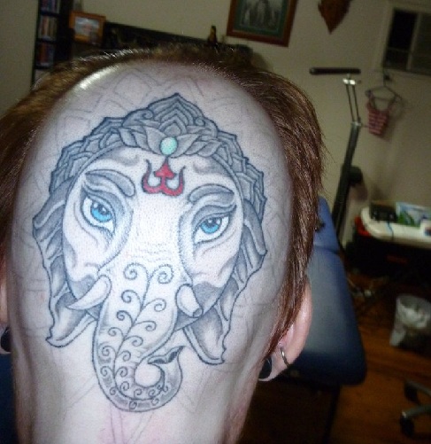 9 Most-Liked Head Tattoos for Women and Men