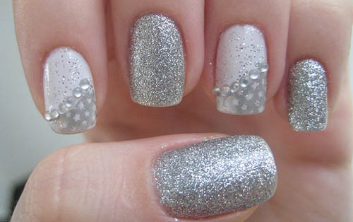 9 Best Silver Nail Art Designs