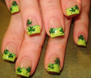 9 Best Shamrock Nail Art Designs