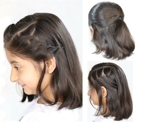 10 Simple School Girl Hairstyles for Medium Hair