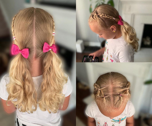 10 Simple School Girl Hairstyles for Medium Hair