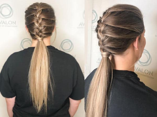 10 Latest French Ponytail Hairstyles for Girls in 2020