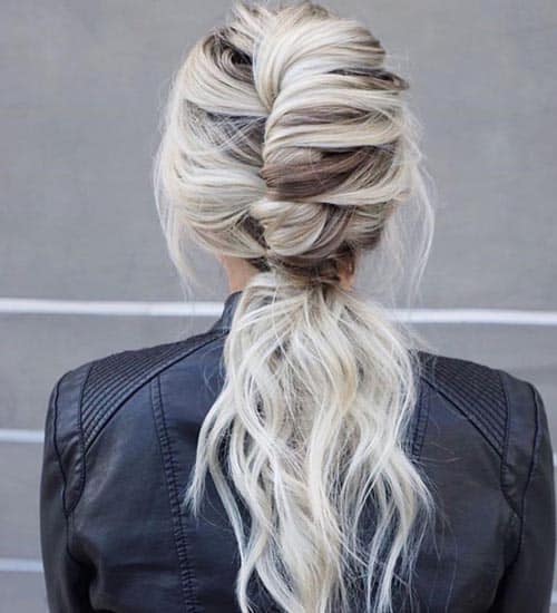 10 Latest French Ponytail Hairstyles for Girls in 2020