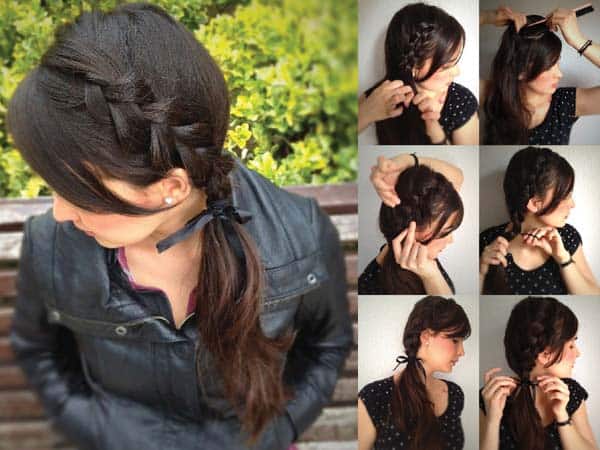 10 Latest French Ponytail Hairstyles for Girls in 2020