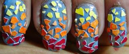 9 Easy Egg Shell Nail Art Designs With Pictures