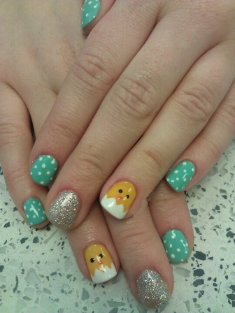 9 Simple Easter Nail Art Designs With Pictures