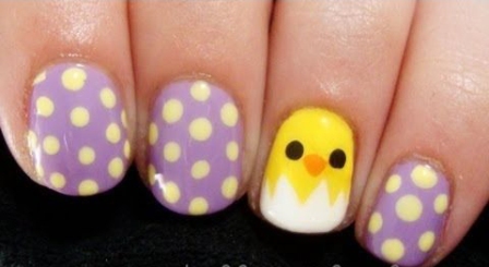 9 Simple Easter Nail Art Designs With Pictures