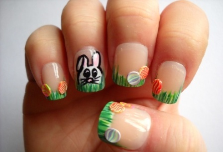 9 Simple Easter Nail Art Designs With Pictures