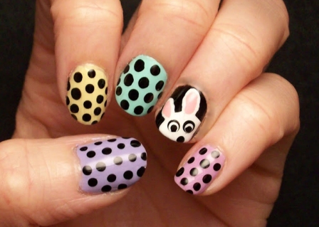 9 Simple Easter Nail Art Designs With Pictures