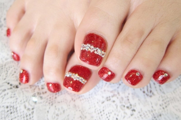 Pedicure Nail Art Designs for Fall